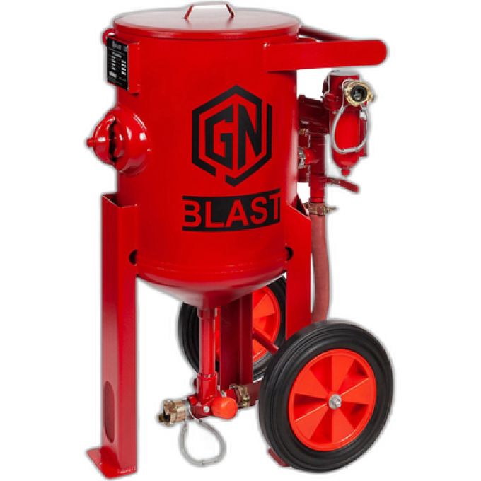 Установка абразивоструйная с дистанционным управлением и клапаном MICRO VALVE 140 800x1200x1560 GN-BLAST GN100RCMV